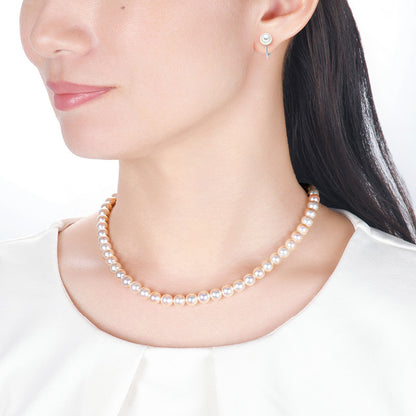 アコヤ真珠ネックレス&イヤリング7mm